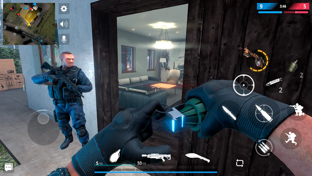 Modern Strike Online: PvP FPS MOD APK скачать на Андроид — Много денег и патронов — скриншот 4