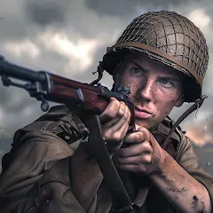 Скачать World War Heroes — WW2 PvP FPS на Андроид с модом — Безлимитные деньги и всё оружие