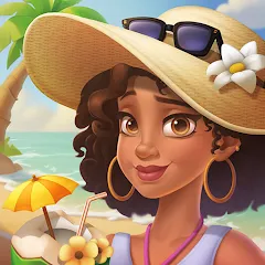 Seaside Escape®: Merge & Story — Безлимитные монеты и энергия, скачать мод APK