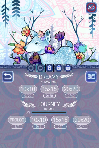 Two Eyes - Nonogram — Подсказки и все уровни открыты, скачать мод APK — скриншот 3
