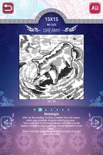 Two Eyes - Nonogram — Подсказки и все уровни открыты, скачать мод APK — скриншот 5