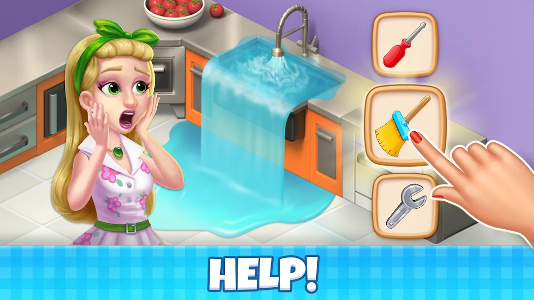 Manor Cafe - Match 3 Puzzle взлом APK — Безлимитные монеты и жизни — скриншот 3 Manor Cafe - Match 3 Puzzle взлом APK — Безлимитные монеты и жизни — скриншот 3