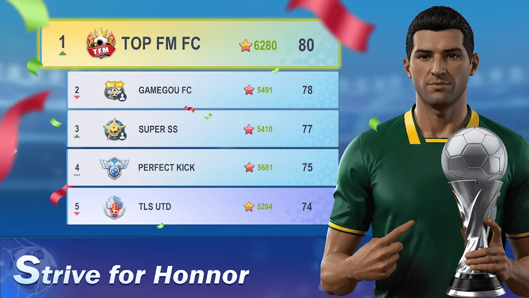 Top Football Manager 2024 — Безлимитные деньги и ресурсы, скачать мод APK — скриншот 3 Top Football Manager 2024 — Безлимитные деньги и ресурсы, скачать мод APK — скриншот 3