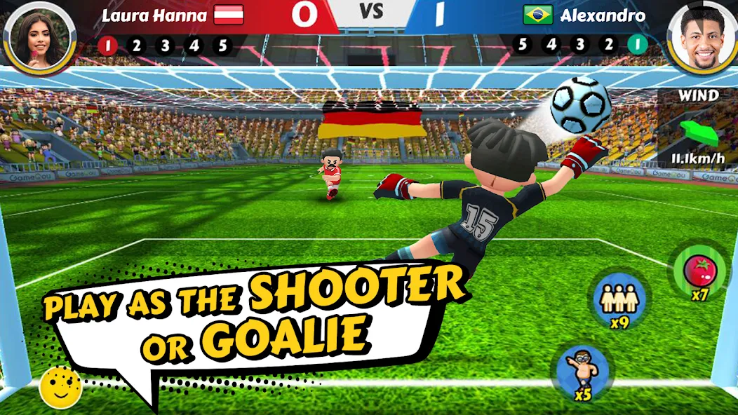 Скачать Perfect Kick 2 - Online Soccer — Безлимитные монеты и открытые уровни — скриншот 2 Скачать Perfect Kick 2 - Online Soccer — Безлимитные монеты и открытые уровни — скриншот 2