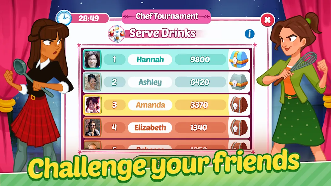 Скачать Delicious World - Cooking Game на Андроид с модом — Безлимитные монеты и энергия — скриншот 5