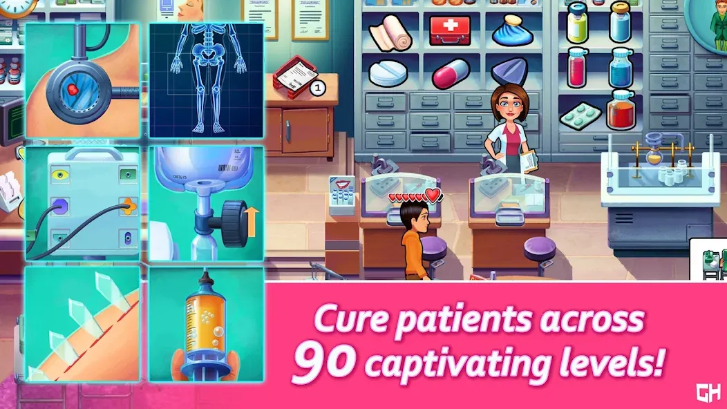 Heart's Medicine: Time to Heal взлом на Андроид — Безлимитные монеты и все уровни открыты — скриншот 2
