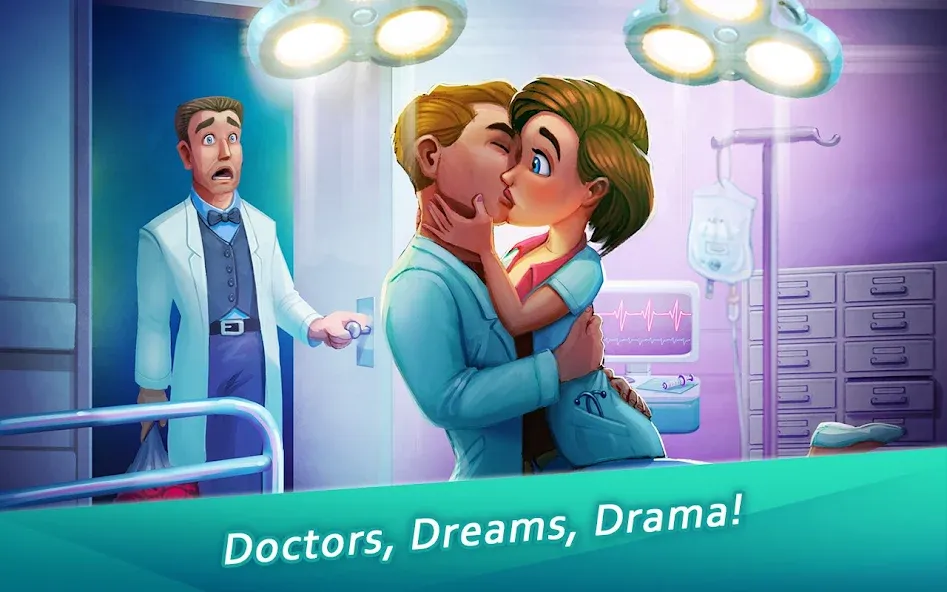 Скачать Heart's Medicine - Doctor Game мод — Безлимитные деньги и энергия — скриншот 2