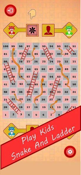 Скачать Kids Snake and Ladder последней версии — Без рекламы и все уровни — скриншот 1 Скачать Kids Snake and Ladder последней версии — Без рекламы и все уровни — скриншот 1