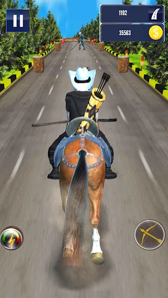 Cowboy Horse Run — Безлимитные деньги и энергия, скачать мод APK — скриншот 2