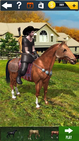 Cowboy Horse Run — Безлимитные деньги и энергия, скачать мод APK — скриншот 3