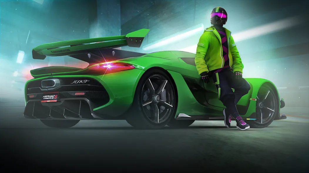 Asphalt 8 - Car Racing Game — последняя версия с модом (Безлимитные деньги и открыты все машины) — скриншот 1