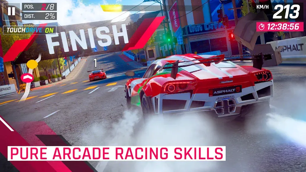 Скачать Asphalt 9: Legends бесплатно — Безлимитные деньги и открыты все машины — скриншот 2 Скачать Asphalt 9: Legends бесплатно — Безлимитные деньги и открыты все машины — скриншот 2
