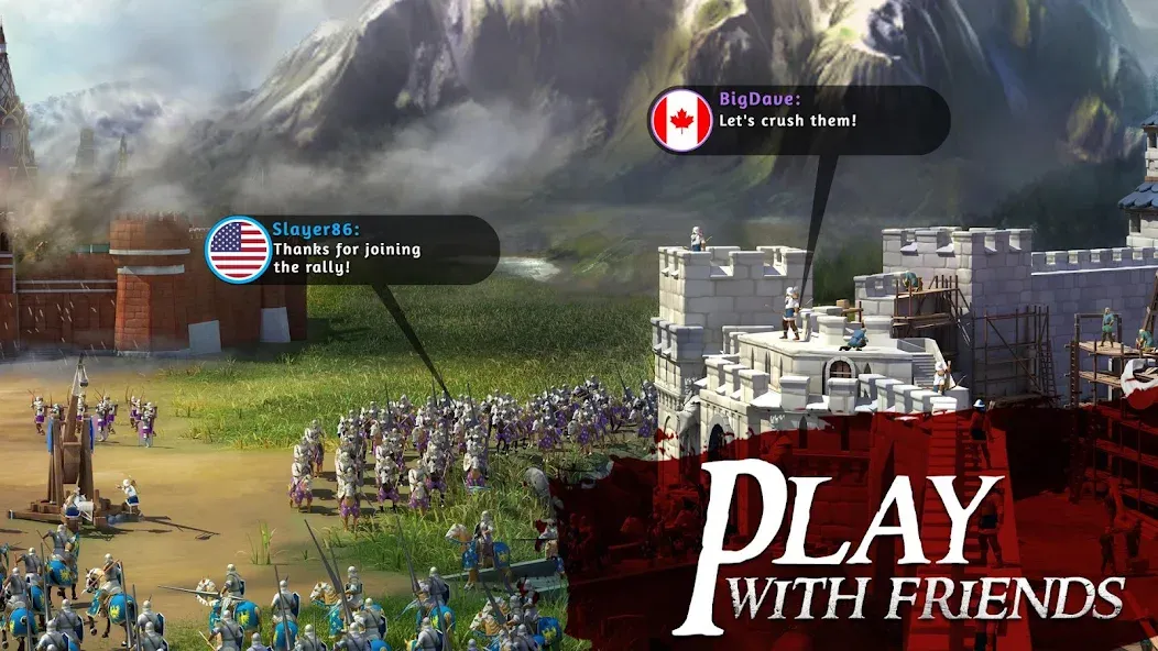March of Empires: War Games — Много ресурсов и мощная армия, скачать мод APK — скриншот 3 March of Empires: War Games — Много ресурсов и мощная армия, скачать мод APK — скриншот 3