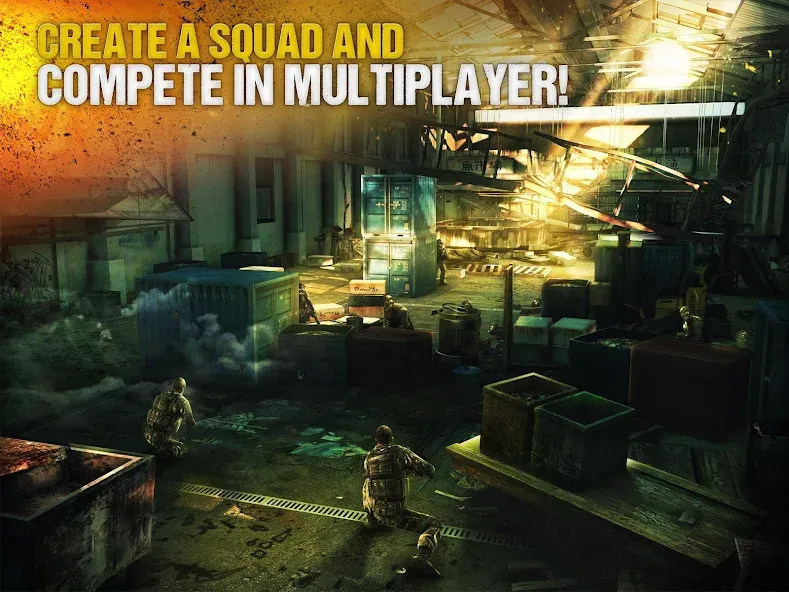Modern Combat 5: mobile FPS бесплатно на Андроид — мод: Безлимитные патроны и оружие — скриншот 3 Modern Combat 5: mobile FPS бесплатно на Андроид — мод: Безлимитные патроны и оружие — скриншот 3
