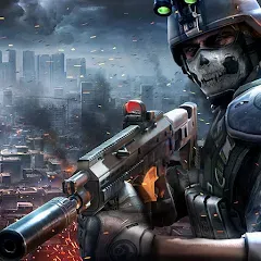 Modern Combat 5: mobile FPS бесплатно на Андроид — мод: Безлимитные патроны и оружие