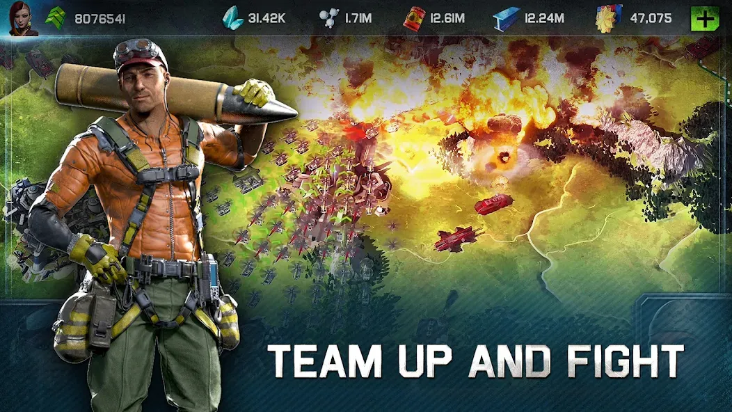 War Planet Online: MMO Game — скачать мод: Безлимитные ресурсы и ускоренное строительство — скриншот 4 War Planet Online: MMO Game — скачать мод: Безлимитные ресурсы и ускоренное строительство — скриншот 4