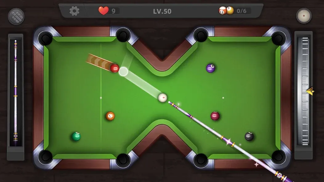 Скачать мод Pool Billiards 3D:Bida بیلیارد — Безлимитные монеты и все уровни открыты — скриншот 3 Скачать мод Pool Billiards 3D:Bida بیلیارد — Безлимитные монеты и все уровни открыты — скриншот 3