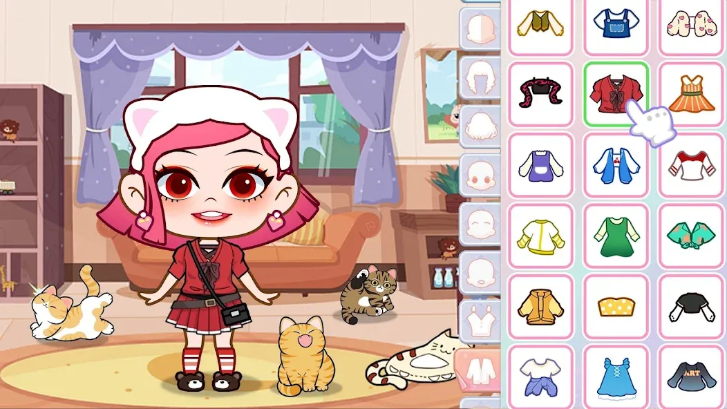 Doll Dress Up - Makeup Games взлом на Андроид — Безлимитные деньги и всё открыто — скриншот 5