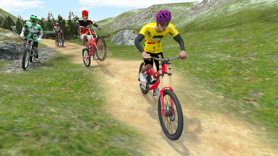 BMX Rider: Cycle Race Game взлом APK — Безлимитные деньги и все велосипеды — скриншот 3