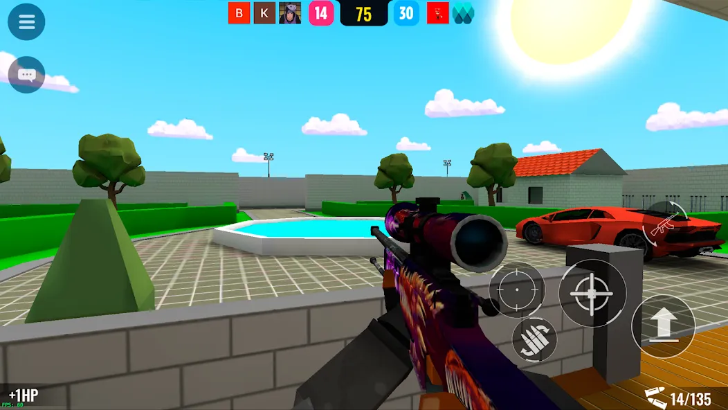 BLOCKFIELD — 5v5 PvP Shooter — скачать мод: Безлимитные патроны и открыто оружие — скриншот 2 BLOCKFIELD — 5v5 PvP Shooter — скачать мод: Безлимитные патроны и открыто оружие — скриншот 2