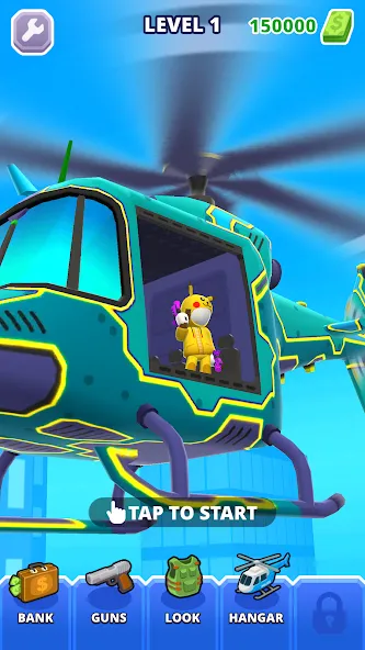 HellCopter мод на Андроид: Много денег и оружия — скриншот 2 HellCopter мод на Андроид: Много денег и оружия — скриншот 2