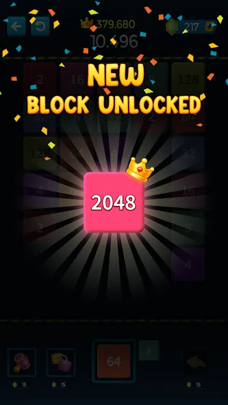 1M - Merge Number Block Puzzle — взломанная версия, Безлимитные деньги и подсказки — скриншот 5 1M - Merge Number Block Puzzle — взломанная версия, Безлимитные деньги и подсказки — скриншот 5