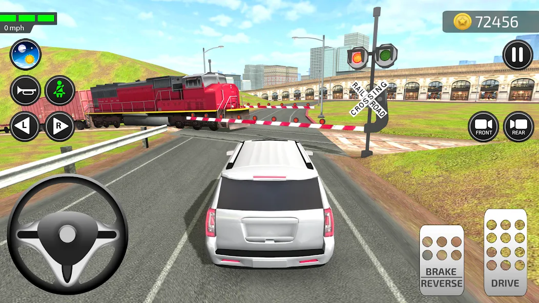 Скачать Driving Academy Car Simulator — Безлимитные деньги и открытые автомобили — скриншот 1