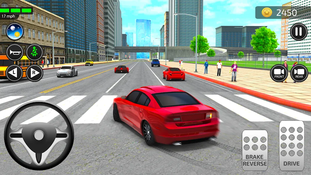 Скачать Driving Academy Car Simulator — Безлимитные деньги и открытые автомобили — скриншот 2