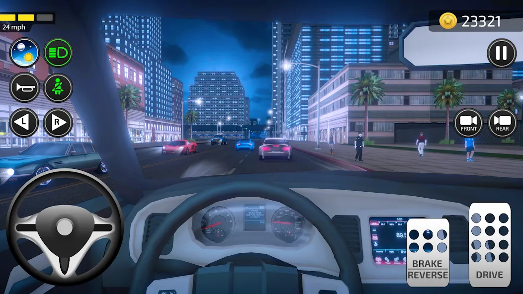 Скачать Driving Academy Car Simulator — Безлимитные деньги и открытые автомобили — скриншот 4
