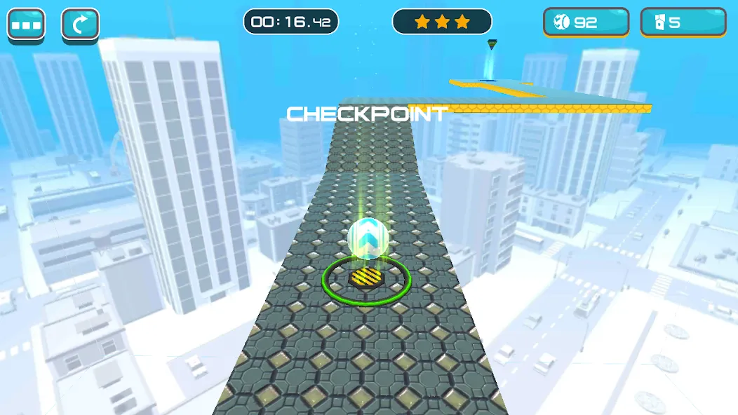 Gyro Ball 3D — последняя версия с модом (Безлимитные монеты и все уровни) — скриншот 3 Gyro Ball 3D — последняя версия с модом (Безлимитные монеты и все уровни) — скриншот 3