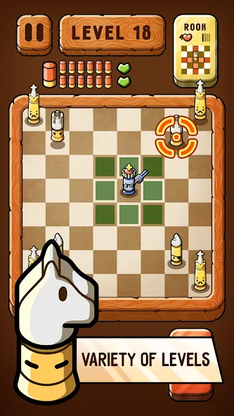 Скачать Bullet Chess: Board Shootout мод — Безлимитные деньги и патроны — скриншот 2