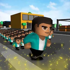 Crowd War - Action Game (Мод: Безлимитные монеты и усиленная армия) — скачать на Андроид