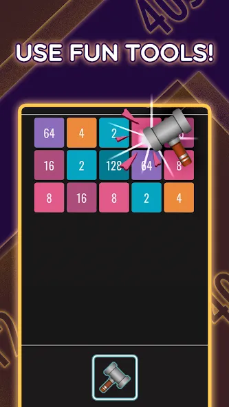 Join Blocks 2048 Number Puzzle MOD APK: Без рекламы и бесконечные подсказки — скриншот 5