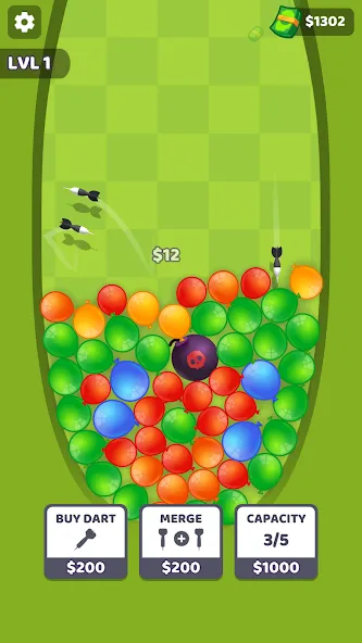 Merge Cutter взломанный APK — Без рекламы и много денег — скриншот 2 Merge Cutter взломанный APK — Без рекламы и много денег — скриншот 2