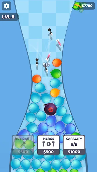 Merge Cutter взломанный APK — Без рекламы и много денег — скриншот 4 Merge Cutter взломанный APK — Без рекламы и много денег — скриншот 4