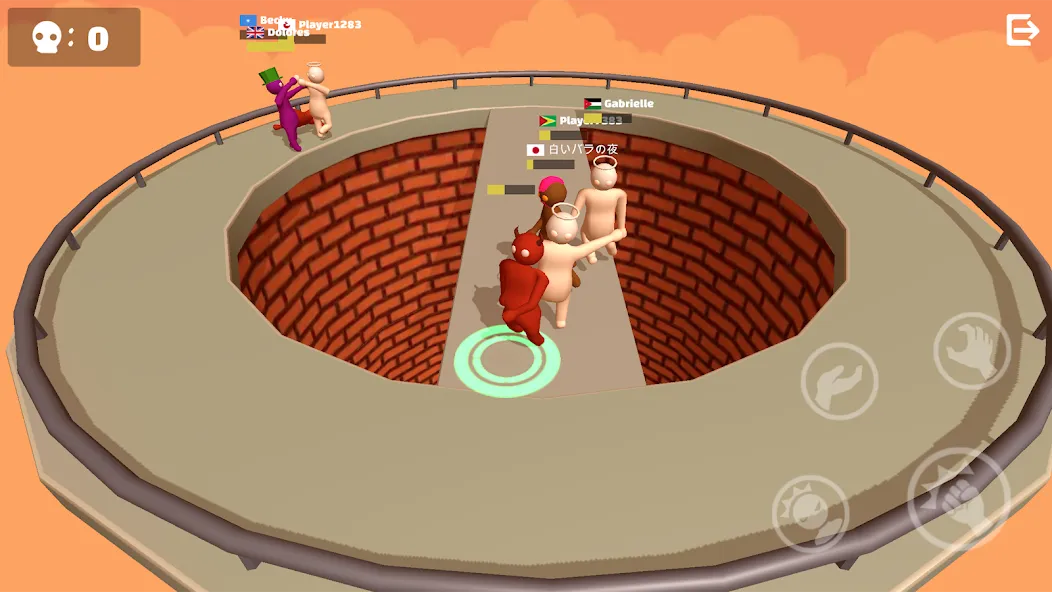 Скачать Noodleman.io 2 - Fight Party на Андроид с модом — Много денег и все скины — скриншот 1