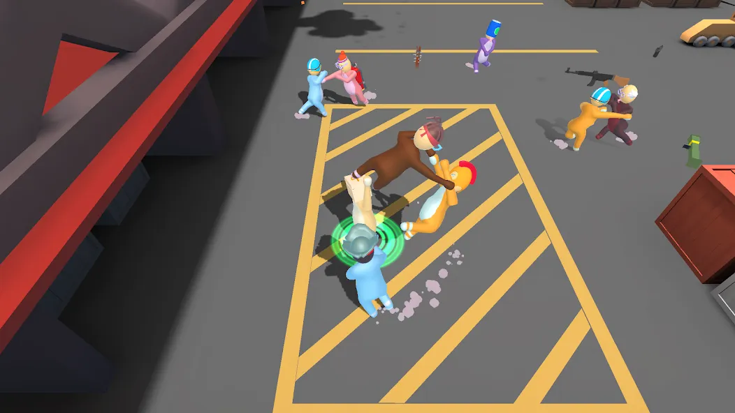 Noodleman Party: Fight Games — скачать мод: Разблокированы все бойцы и режимы — скриншот 3