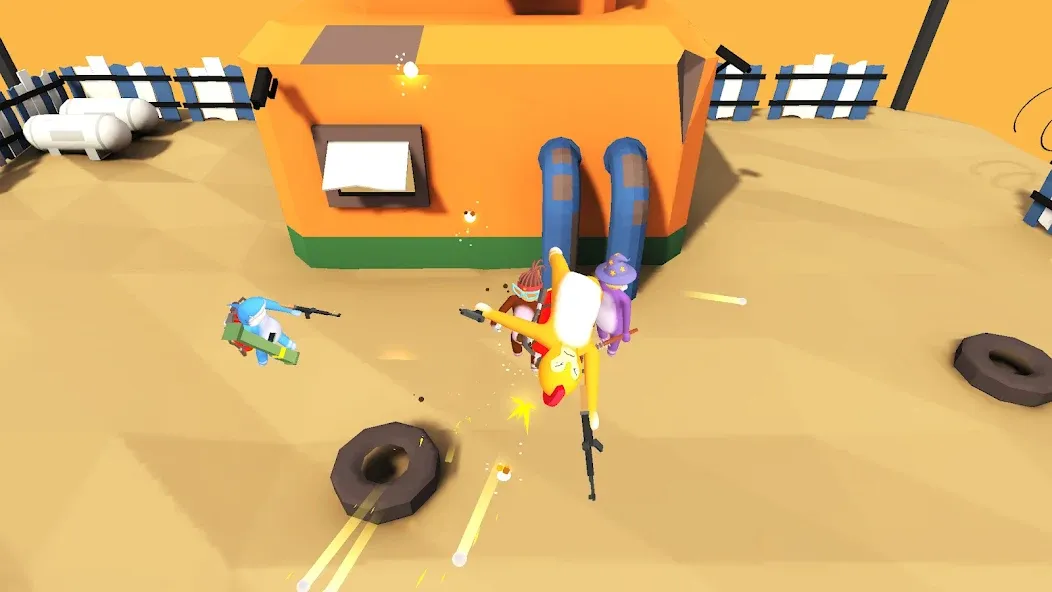 Noodleman Party: Fight Games — скачать мод: Разблокированы все бойцы и режимы — скриншот 4