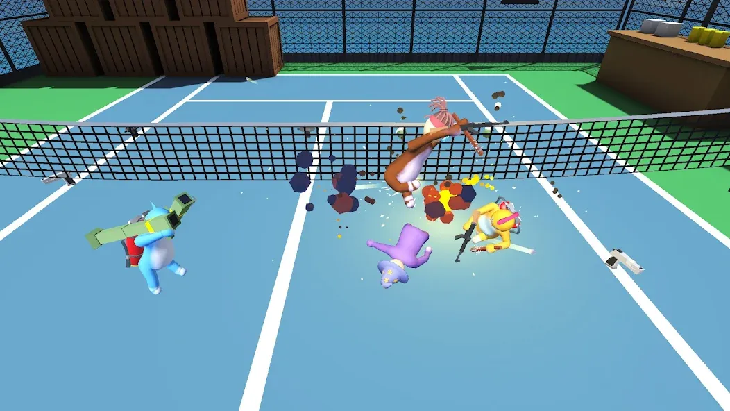 Noodleman Party: Fight Games — скачать мод: Разблокированы все бойцы и режимы — скриншот 5