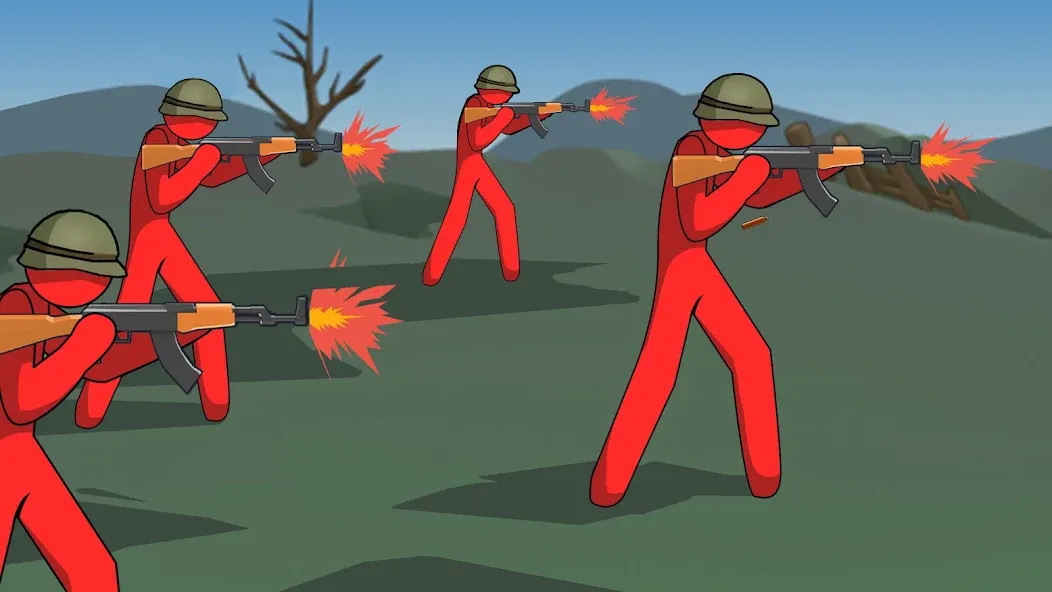 Stickman History Battle — Безлимитные ресурсы и мощная армия, скачать мод APK — скриншот 1 Stickman History Battle — Безлимитные ресурсы и мощная армия, скачать мод APK — скриншот 1