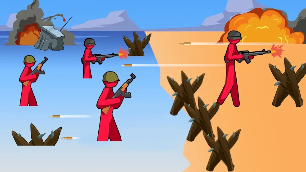 Stickman History Battle — Безлимитные ресурсы и мощная армия, скачать мод APK — скриншот 5 Stickman History Battle — Безлимитные ресурсы и мощная армия, скачать мод APK — скриншот 5