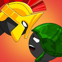 Stickman History Battle — Безлимитные ресурсы и мощная армия, скачать мод APK