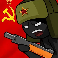 Stickman WW2 взлом на Андроид — Безлимитные деньги и оружие
