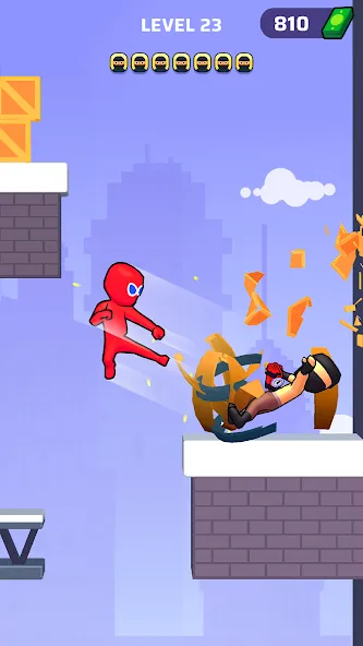 Web Master: Stickman Superhero — последняя версия с модом (Безлимитные деньги и усиленный герой) — скриншот 5 Web Master: Stickman Superhero — последняя версия с модом (Безлимитные деньги и усиленный герой) — скриншот 5
