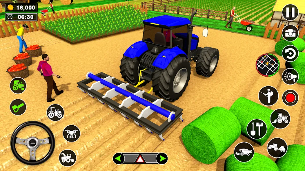 Скачать Real Tractor Driving Simulator последней версии — Реалистичное управление трактором без рекламы — скриншот 2