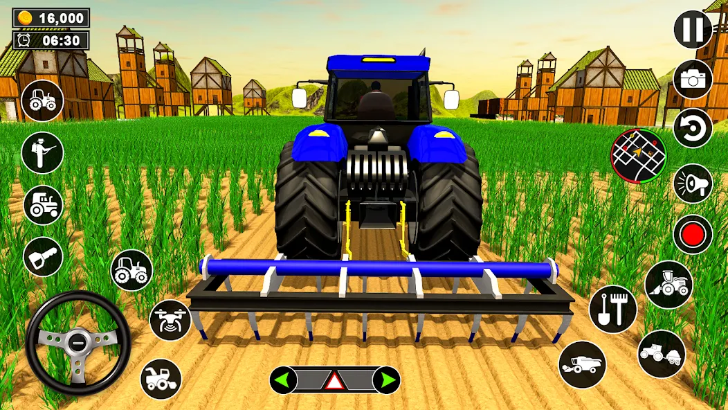 Скачать Real Tractor Driving Simulator последней версии — Реалистичное управление трактором без рекламы — скриншот 3