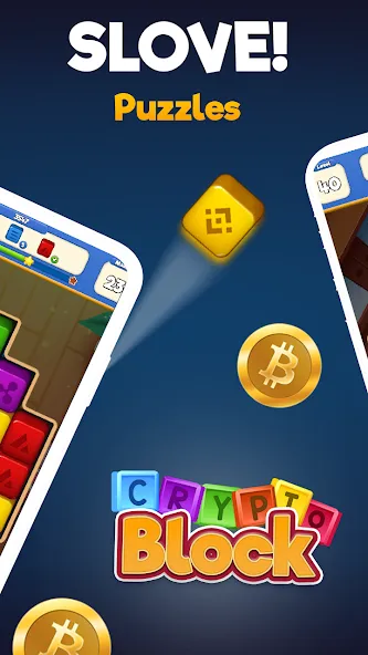 Скачать Crypto Blocks Puzzle Challenge на Андроид с модом — Безлимитные монеты и подсказки — скриншот 2