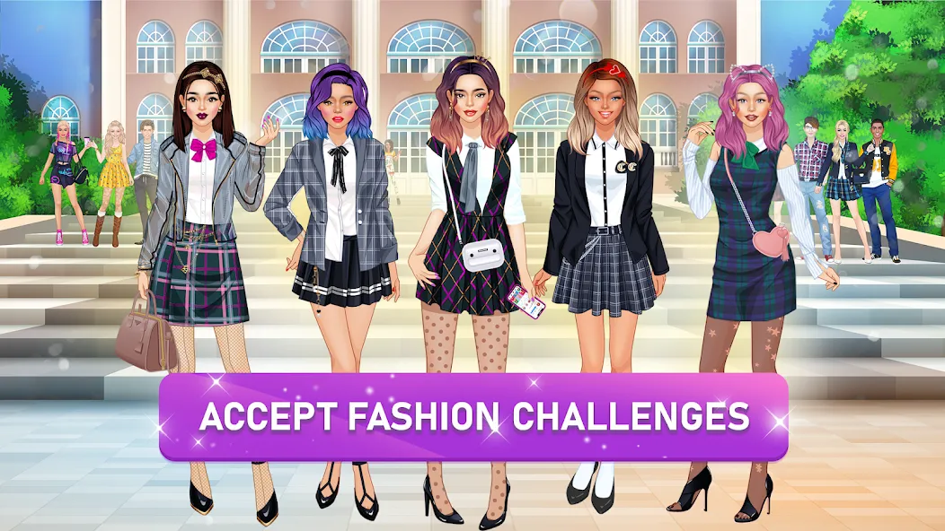 College Girls Team Makeover взлом APK — Безлимитные монеты и открыты все наряды — скриншот 1 College Girls Team Makeover взлом APK — Безлимитные монеты и открыты все наряды — скриншот 1