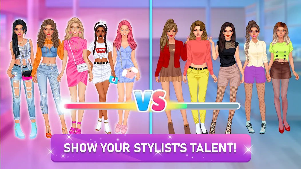 College Girls Team Makeover взлом APK — Безлимитные монеты и открыты все наряды — скриншот 4 College Girls Team Makeover взлом APK — Безлимитные монеты и открыты все наряды — скриншот 4
