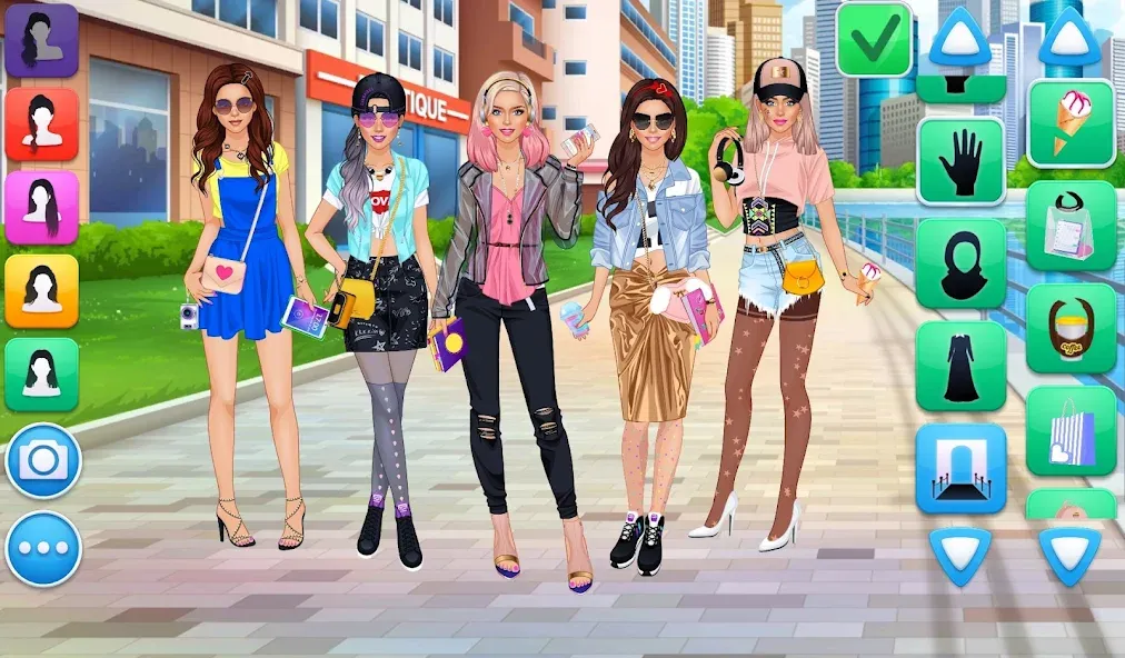 College Girls Team Makeover взлом APK — Безлимитные монеты и открыты все наряды — скриншот 5 College Girls Team Makeover взлом APK — Безлимитные монеты и открыты все наряды — скриншот 5